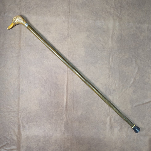 英國復古男用藤樹脂鴨頭手柄 91 厘米